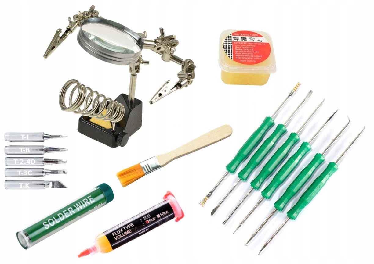 Stacja lutownicza HOTAIR WEP 858D +TRZECIA RĘKA GROTY Zasilanie sieciowe