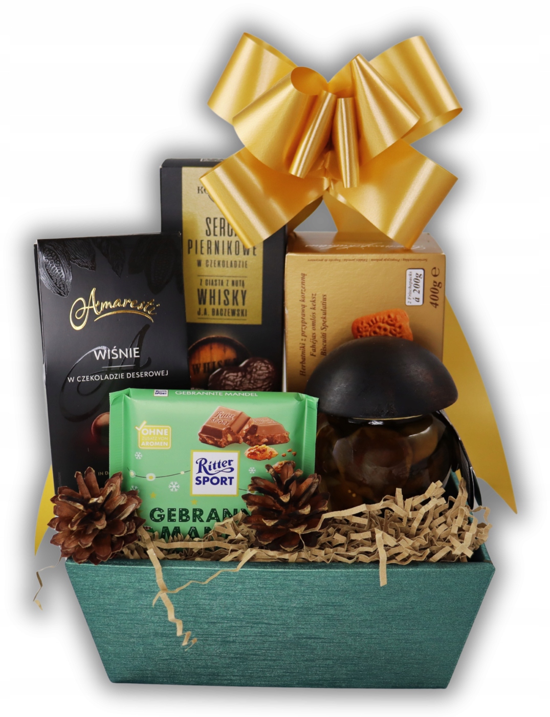 Levně Vánoční dárkový koš Gentelman Dárek pro muže k Vánocům