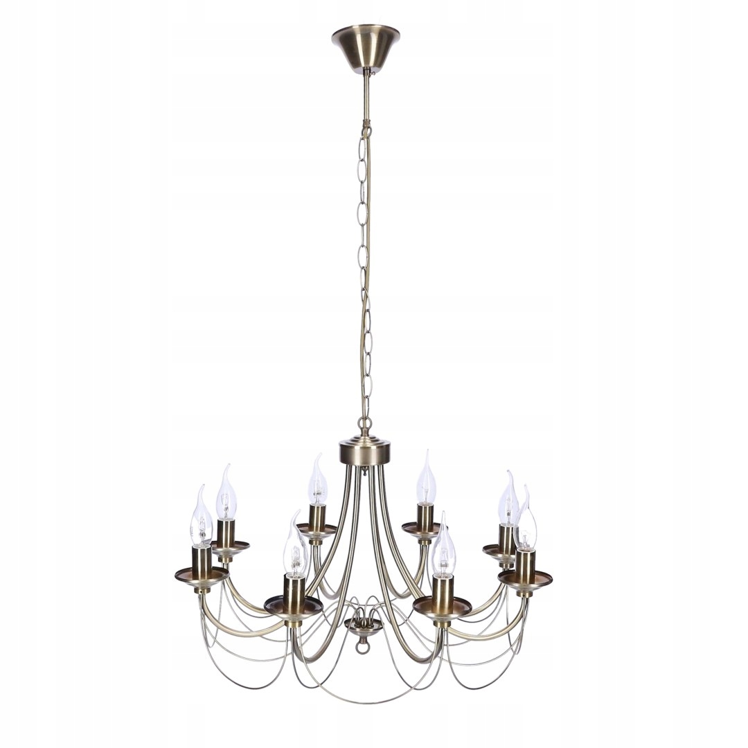 Muza Lampa Wisząca 8X40W E14 Patyna