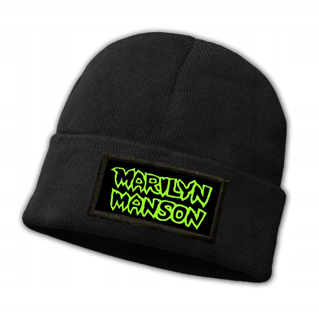 

Czapka z naszywką Marilyn Manson