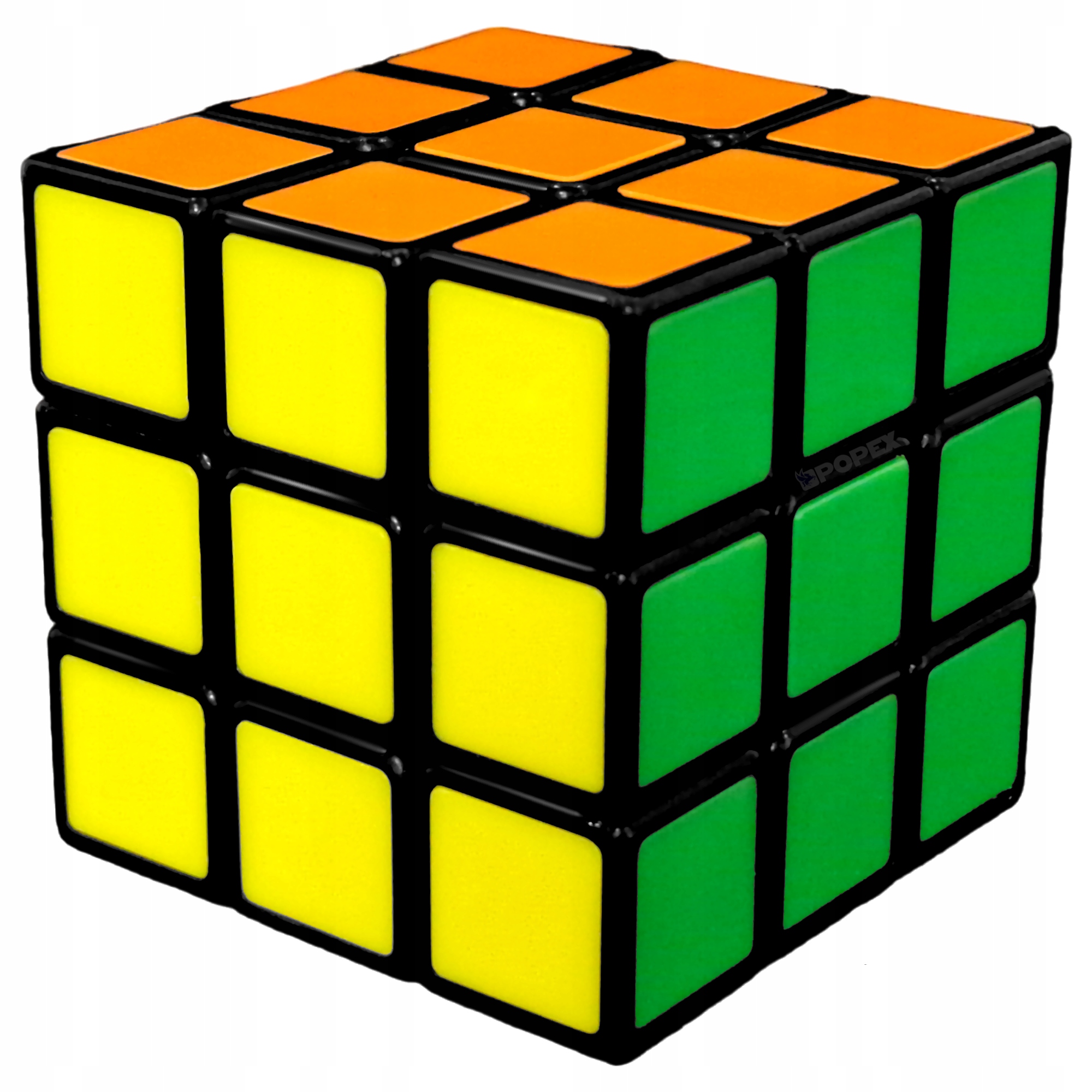 KOSTKA RUBIKA ORYGINALNA RUBIK'S KLASYCZNA 3x3 PODSTAWKA ALGORYTMY GRATIS Marka Popex