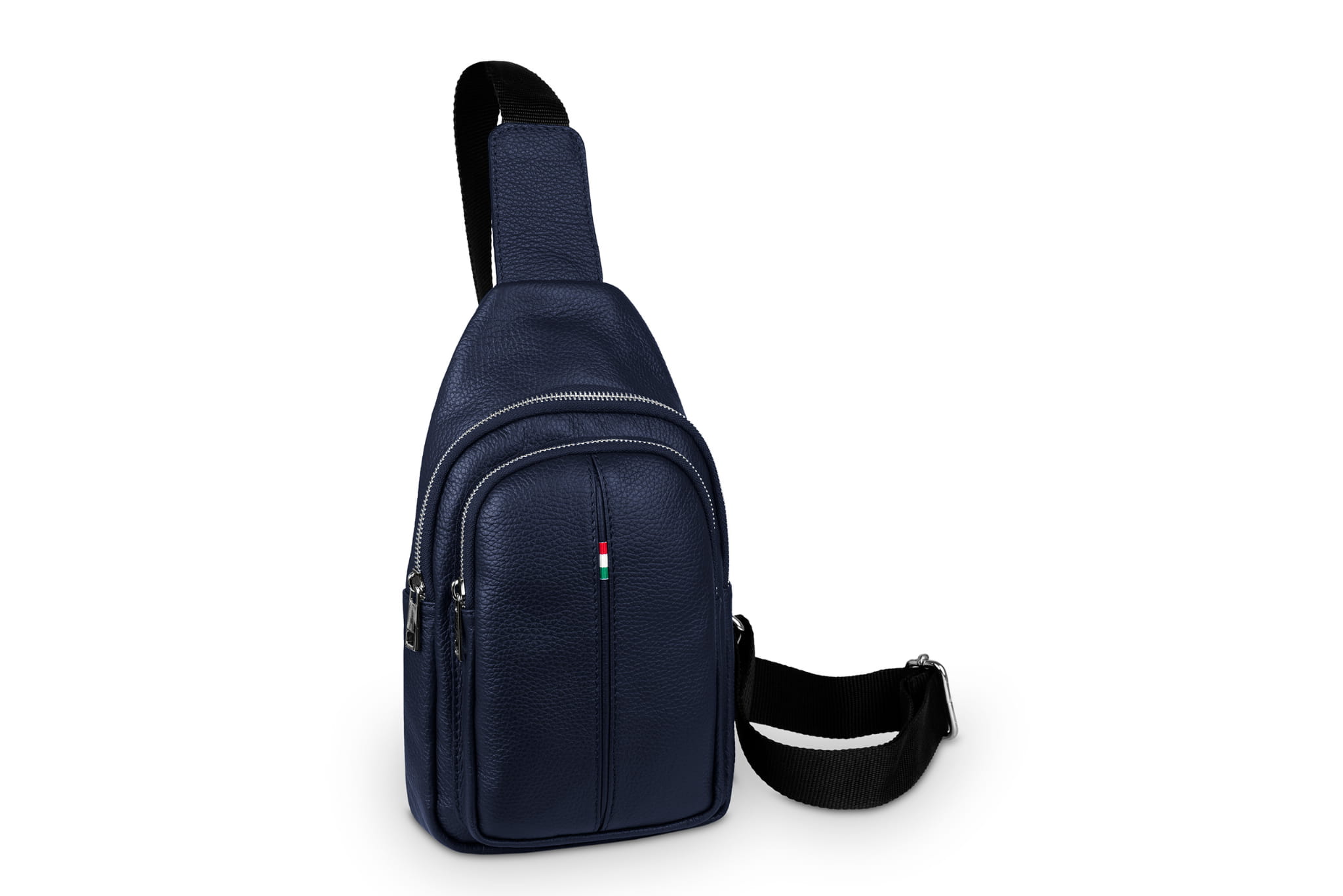 Batoh Vera Pelle Prezza Tmavě modrý