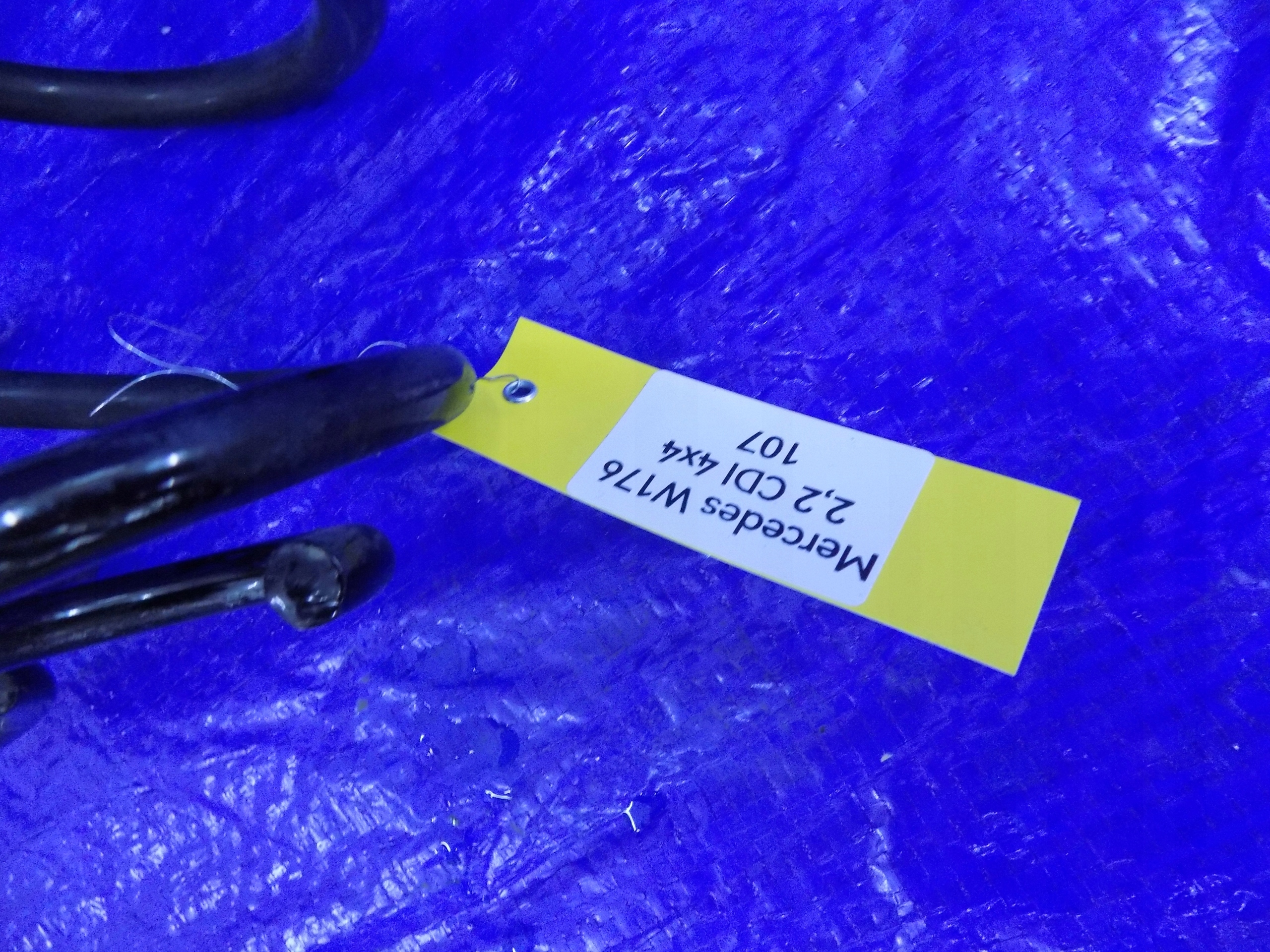 springs springing rear part MERCEDES W176 2,2CDI 4X4