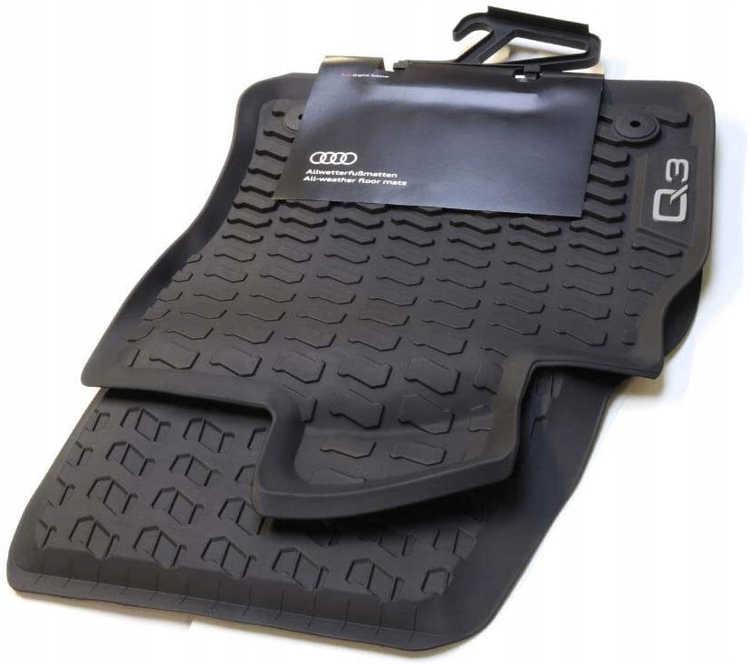 Dywaniki gumowe Przód Audi Q3 Oe 83B061501041 Nowe oryginalne