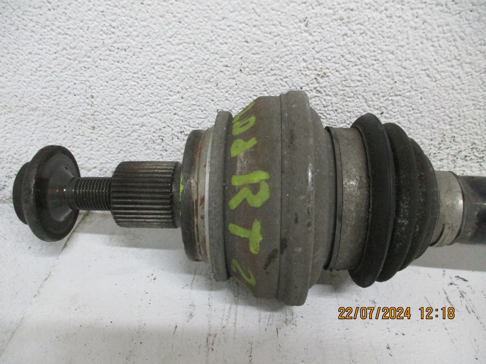 semi-axis rear part rear Audi A4 8W0 8W0501203D right