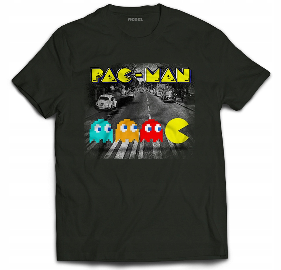 

T-shirt Prezent Fan Beatles Pacman Abbey Road XXL