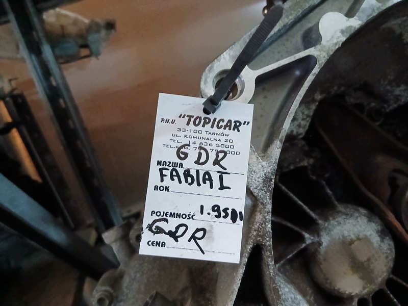 váltó SKODA FABIA és 1.9SDI GDR