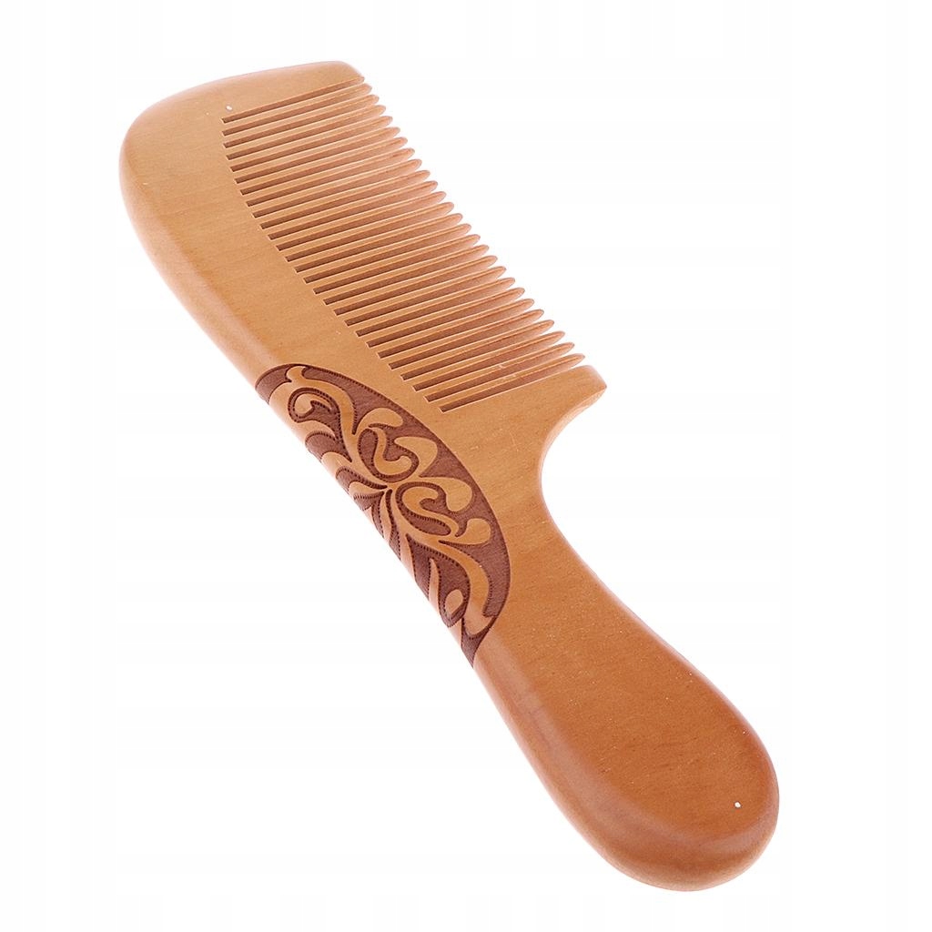 Szczotka do włosów z naturalnego drewna