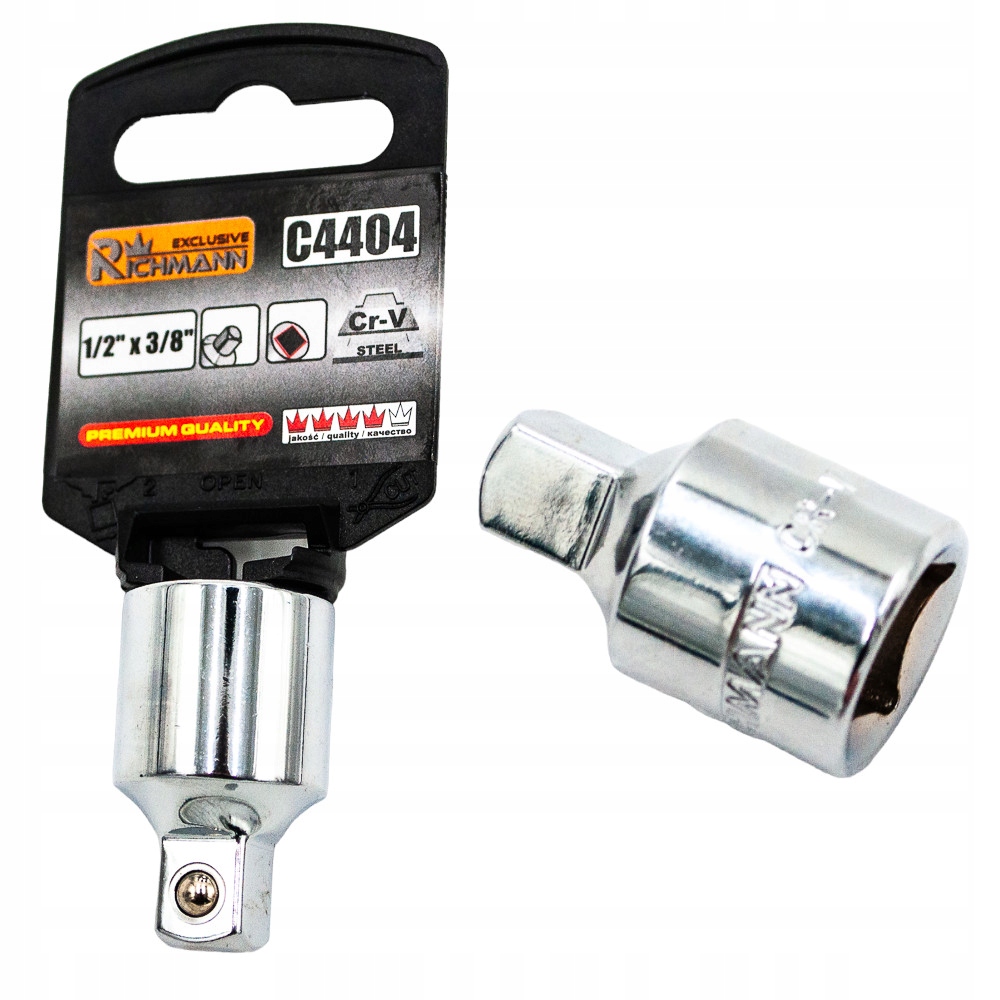 

Redukcja 1/2"x3/8" Richmann C4404 1/2 x 3/8