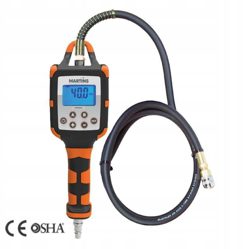 Elektroniczny pistolet do pompowania kół Martins MHA-100