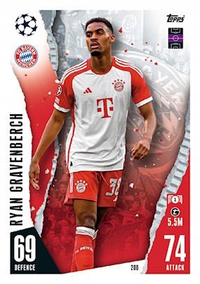 Match Attax 2023/24 200 Ryan Gravenberch Topps