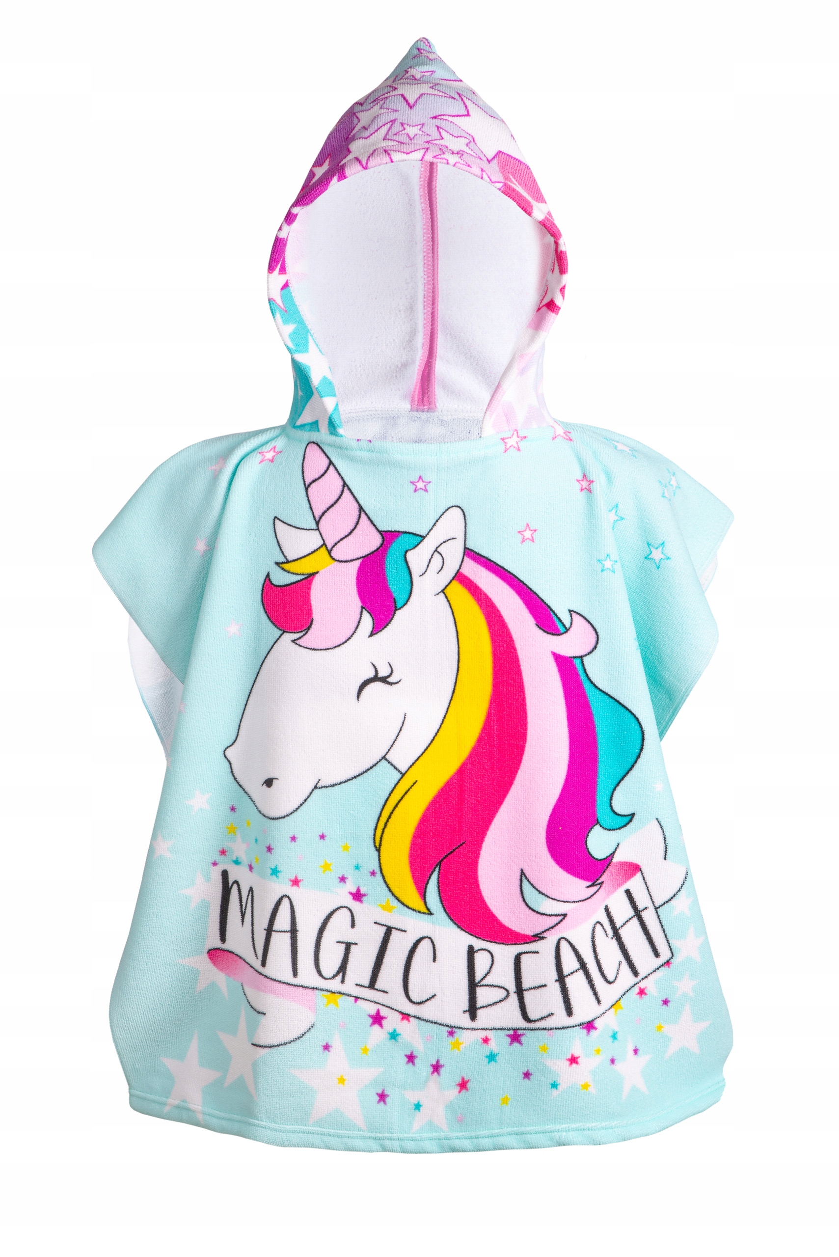 RĘCZNIK KĄPIELOWY DZIECIĘCY Z KAPTUREM BESTIF PONCZO DLA DZIECI