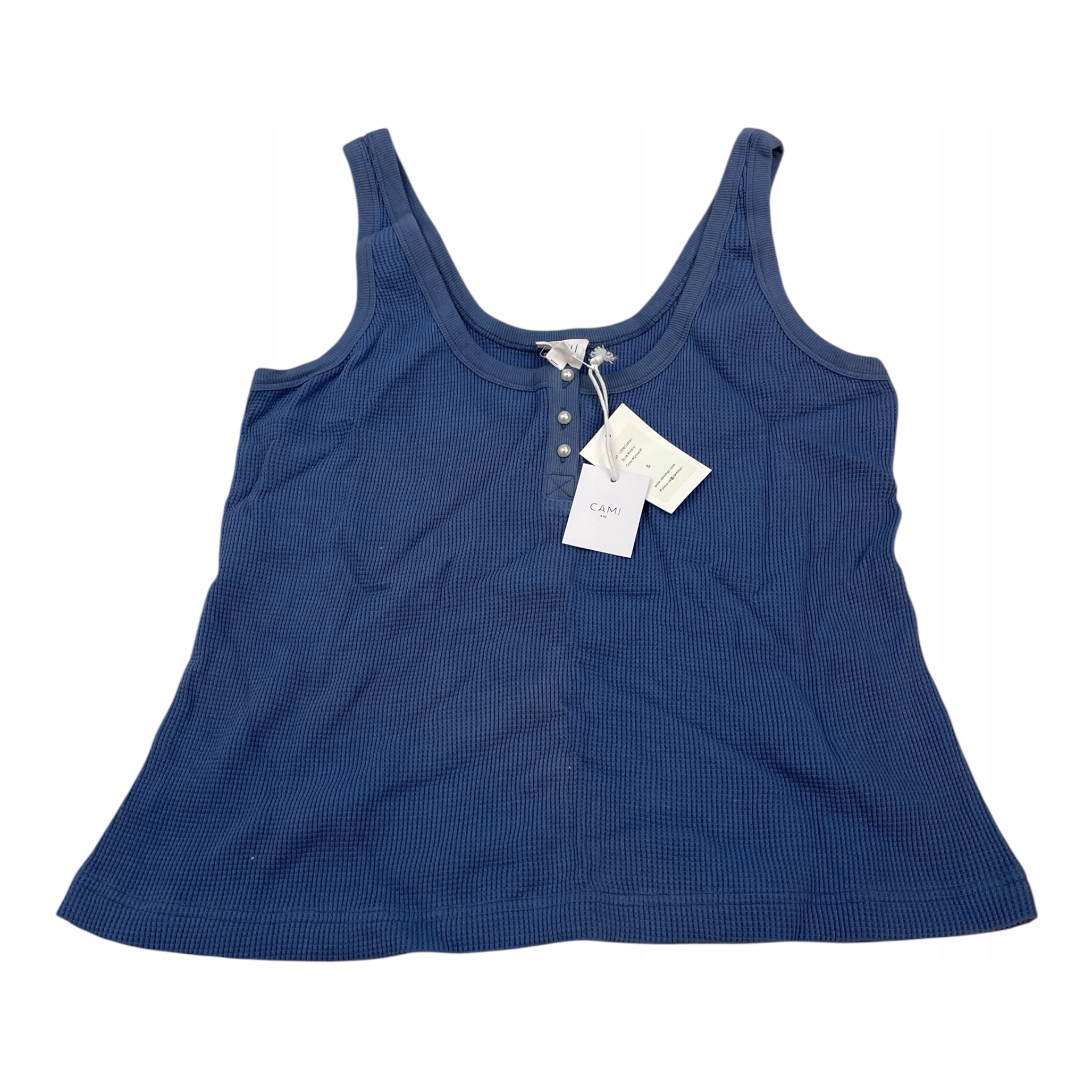 Cami Nyc dámský top S, tmavě modrý, bavlna, kuper, nový, s visačkou