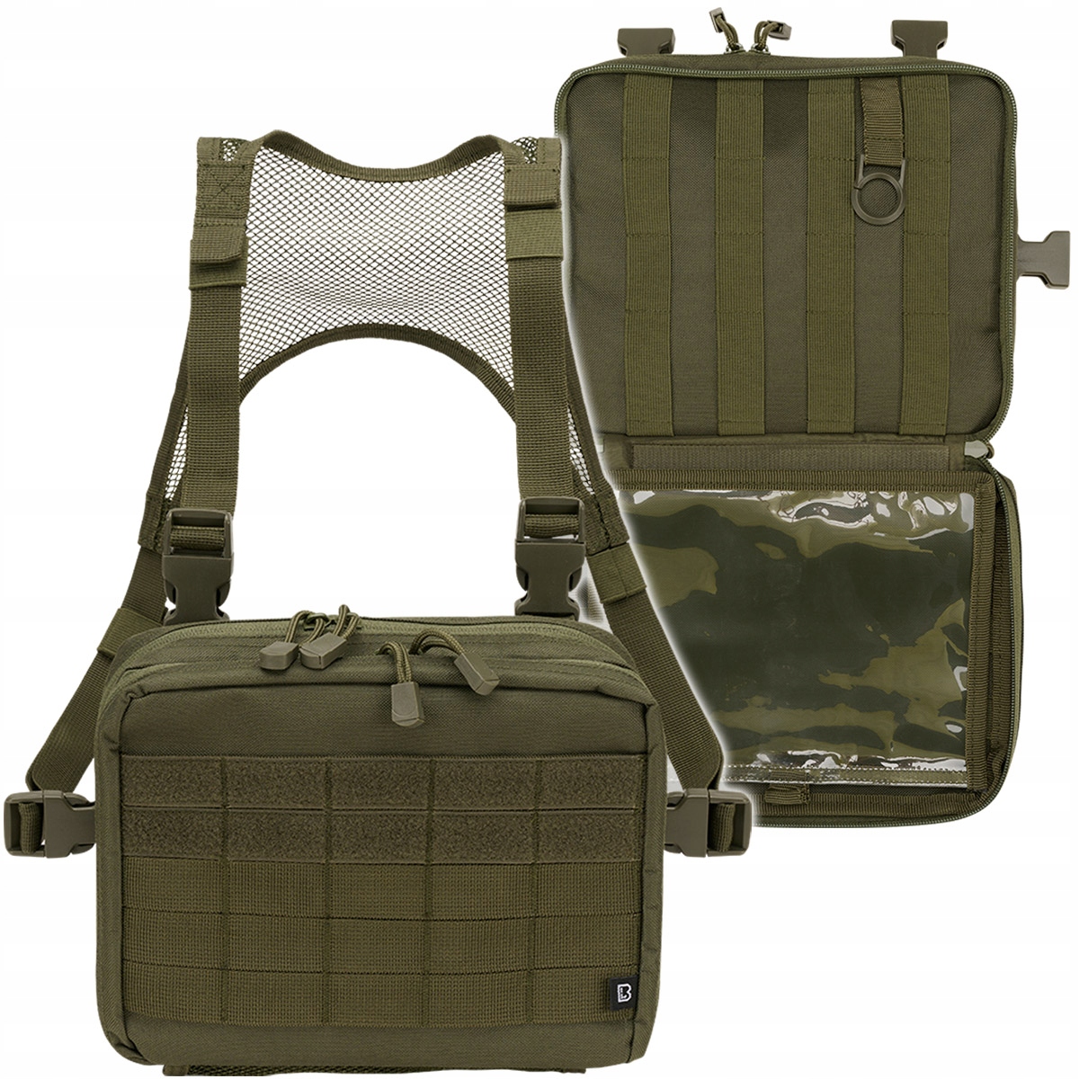 Kamizelka Taktyczna Wojskowa Militarna Brandit Us Cooper Chest Pack Olive