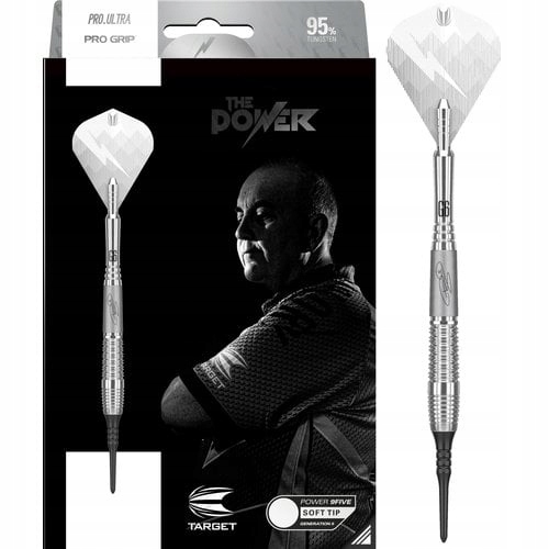 Lotki Dart Target Phil Taylor Power 3, 18gr. 95% wolframu profesjonalne