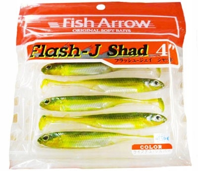 Kopyto FlashJ Shad 4,5 cm Fish Arrow Pstrąg Okoń Długość 4.5 cm