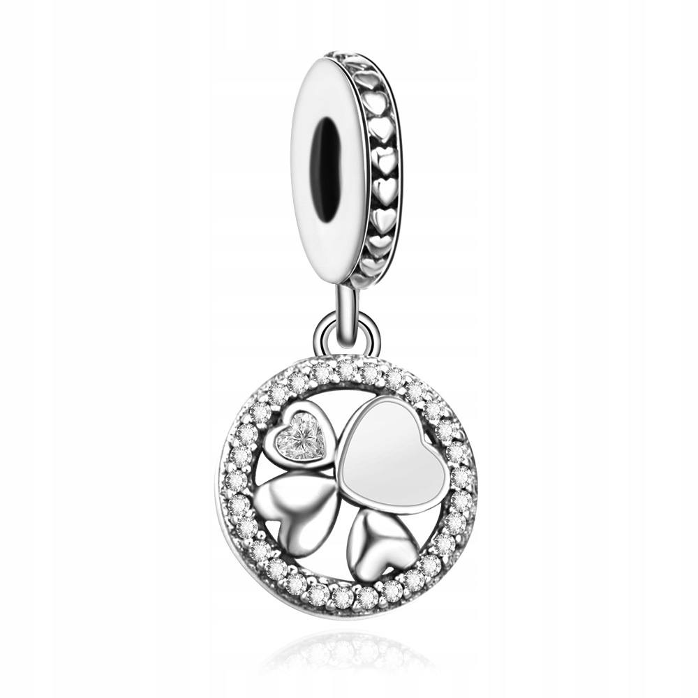 

Charms Zawieszka Koralik 925 Szczęśli Miłość SR377