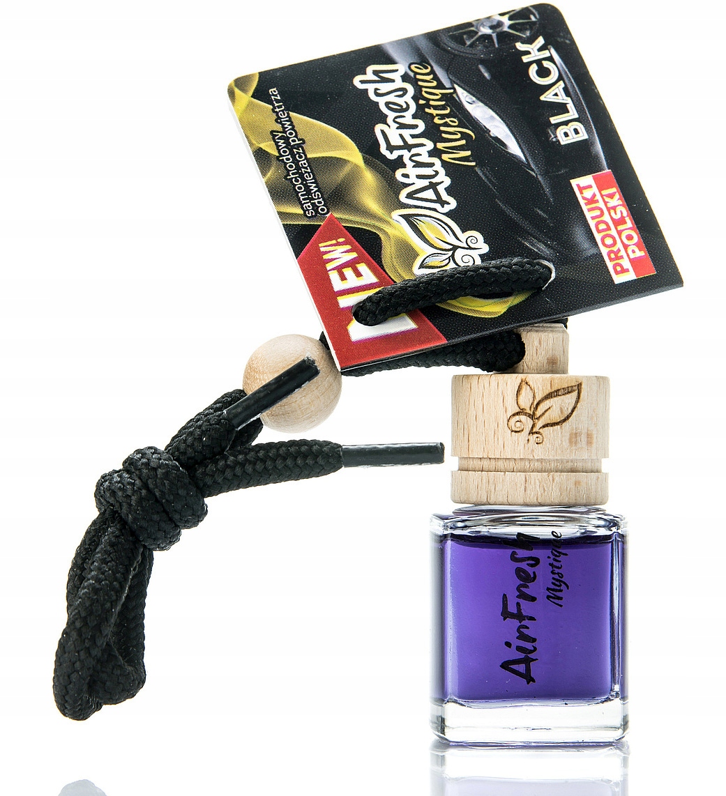 

Zawieszka buteleczka AirFresh zapach Black aż 8 ML