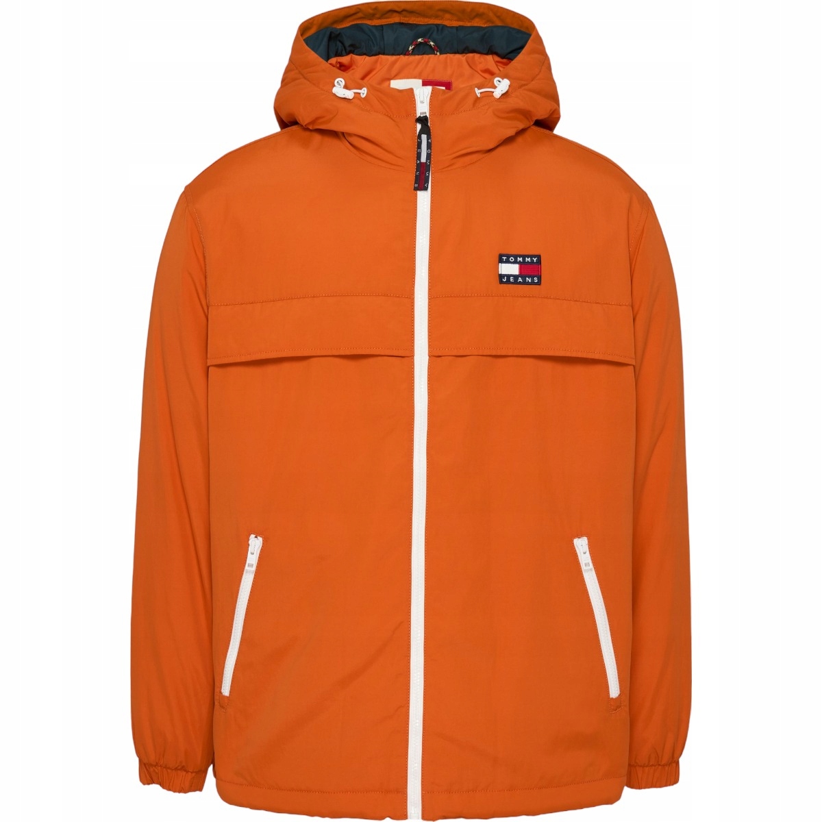 Tommy Hilfiger Pánská Bunda Vycpávaná Oranžová L