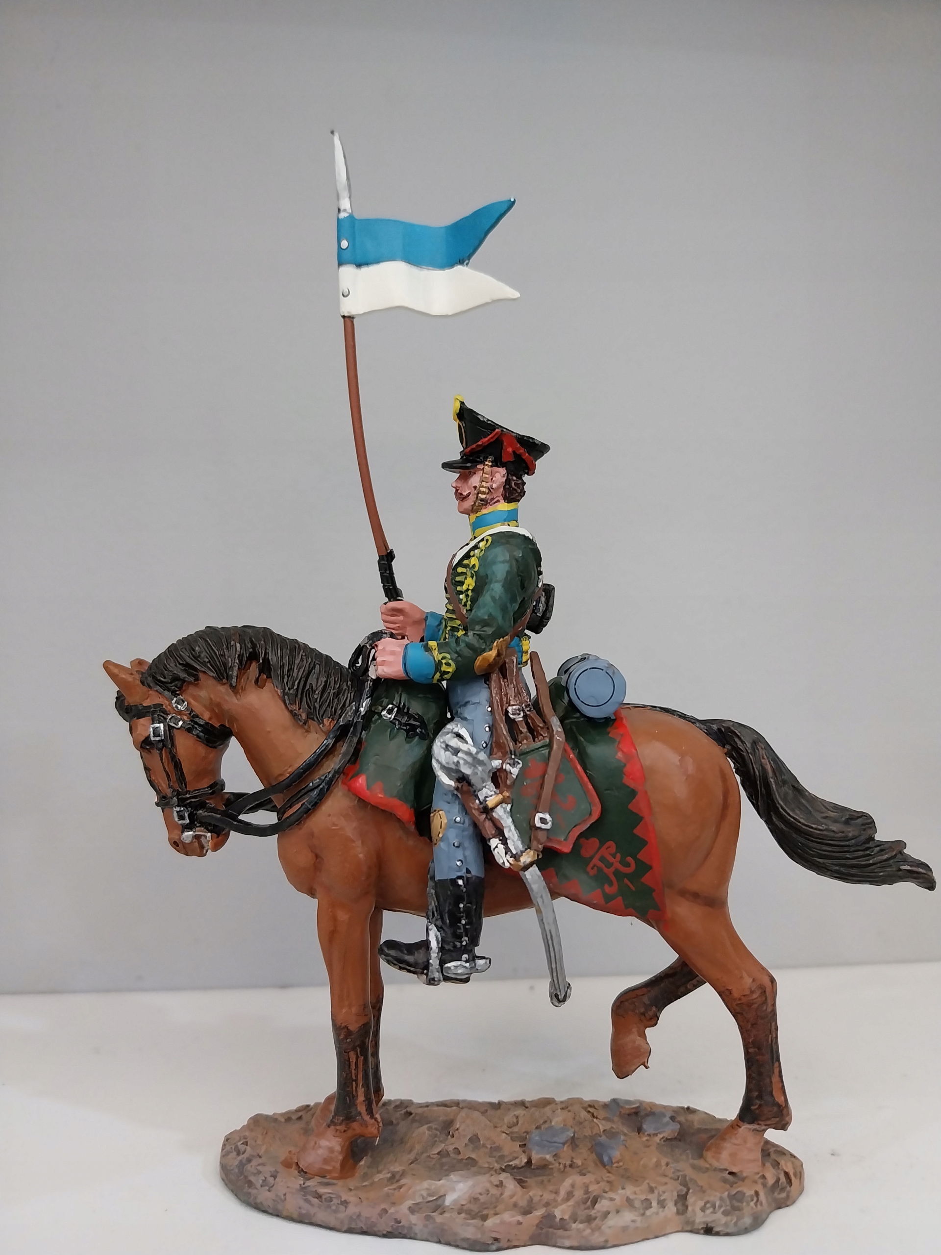 Trooper Russian Pavlograd Hussars 1812 Del Prado 1/30 SNC057