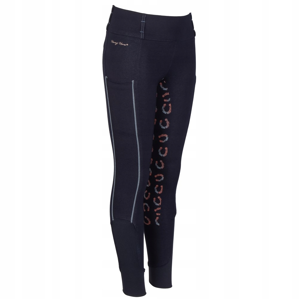 Jezdecké legíny Harrys Horse Diva Mauvewood Denim 26SS pro mládež 140
