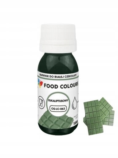 Levně Food Colours Barvivo na čokoládu a mastné hmoty Eukalyptus