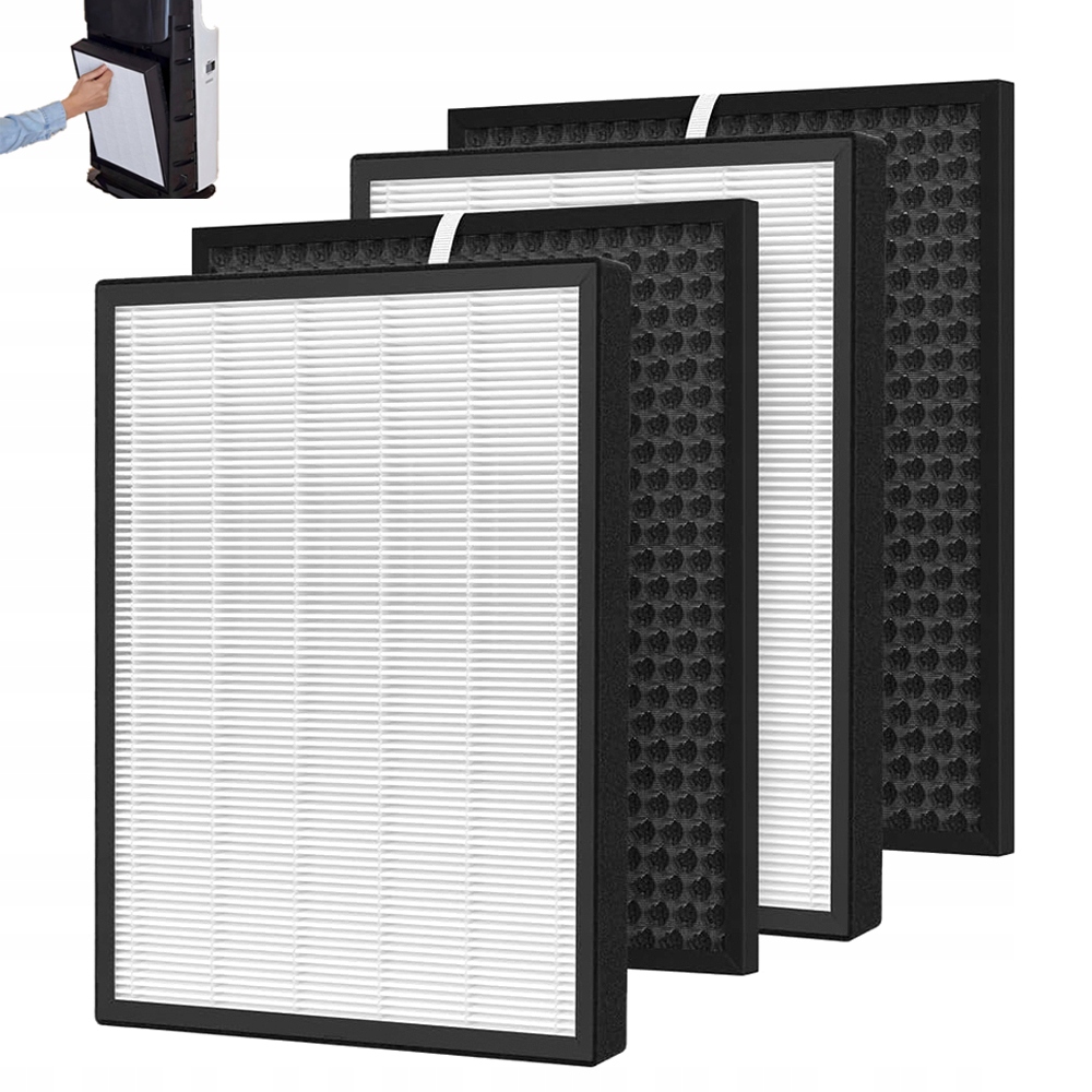 Sada filtrů pro čističku Philips AC3256/10, AC3259/10 Hepa Uhlíková