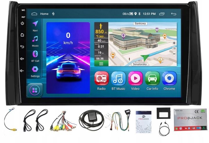 Autorádio Gps Android Škoda Kodiaq Karoq 2016-2024 Carplay 2/64GB