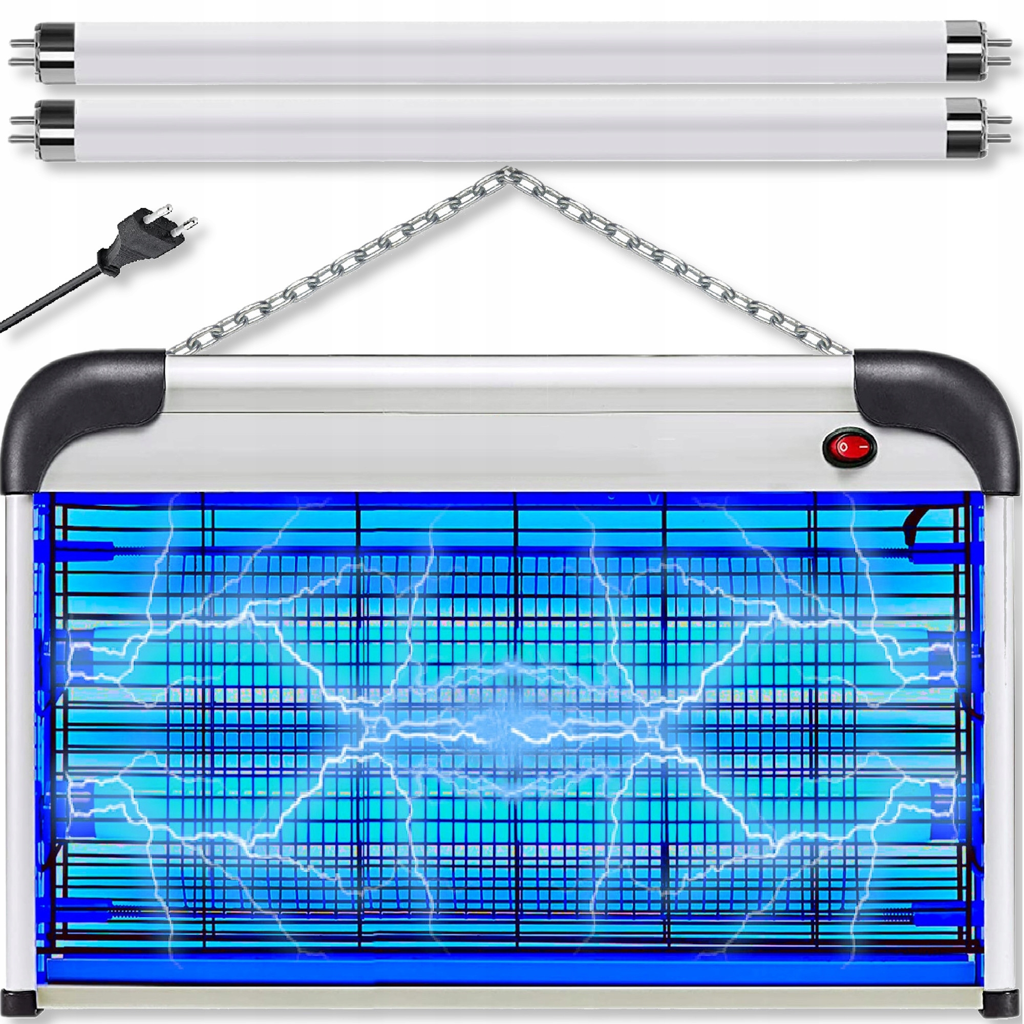 Lampa Owadobójcza Uv na Komary Muchy Osy i inne Owady 230V Solidna 2w1