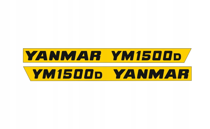 Samolepky samolepka Yanmar YM1500D
