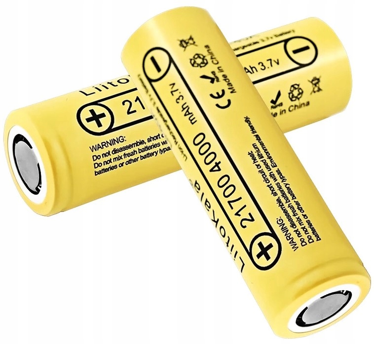 Bateria Akumulator ogniwo Lii-40A Li-ion 21700 4000mAh 3.65V Marka LiitoKala