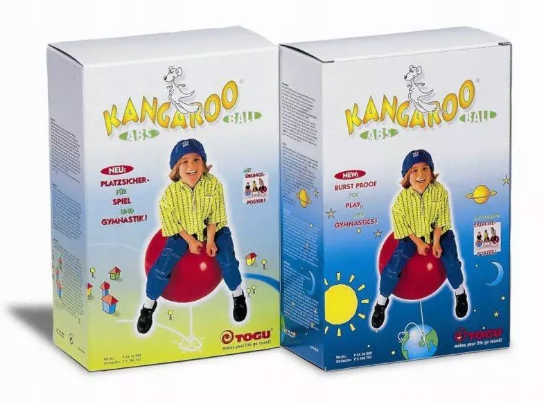 KANGAROO LOPTA S DRŽADLAMI PRE DETI JUNIOR 60 CM Kód výrobcu 60