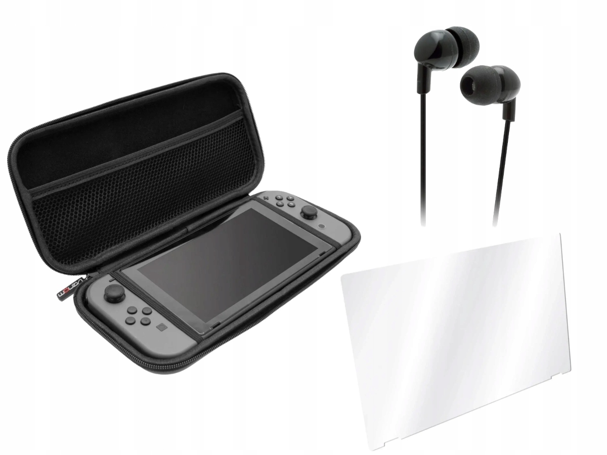 Zestaw akcesoriów Venom VS4793 etui szkło słuchawki do Nintendo Switch