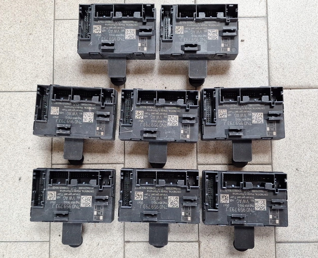 module control unit door VW SHARAN II 7N0959793J