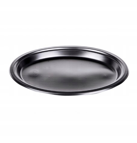 

Talerze Plastikowe Czarne Mocne 24CM 50 Sztuk