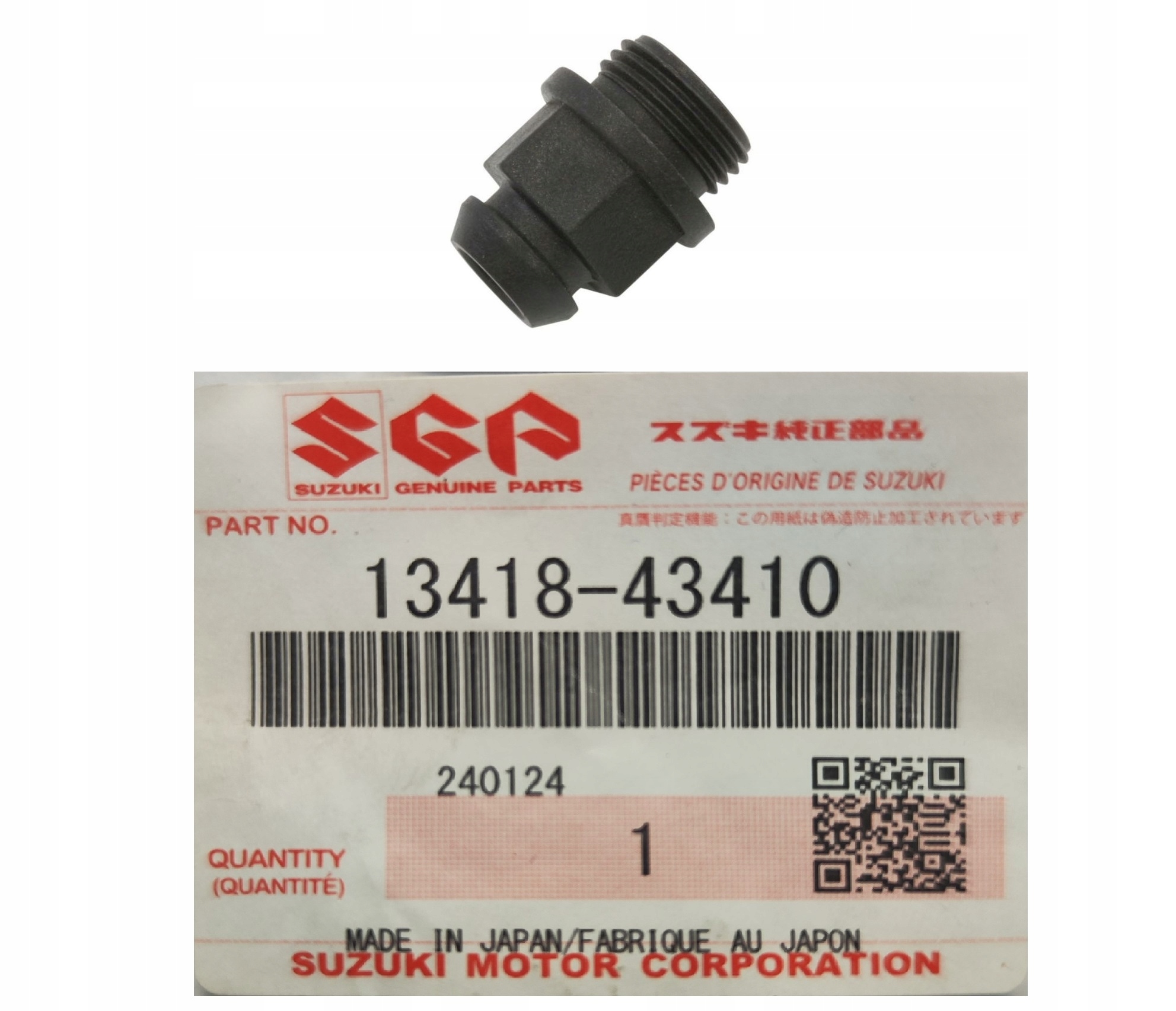 Nakrętka linki ssania uchwyt prowadniczy 13418-43410 Suzuki Gs Gsx Gz Vz Vs