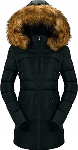Cherfly Kurtka zimowa Czarna r. XL