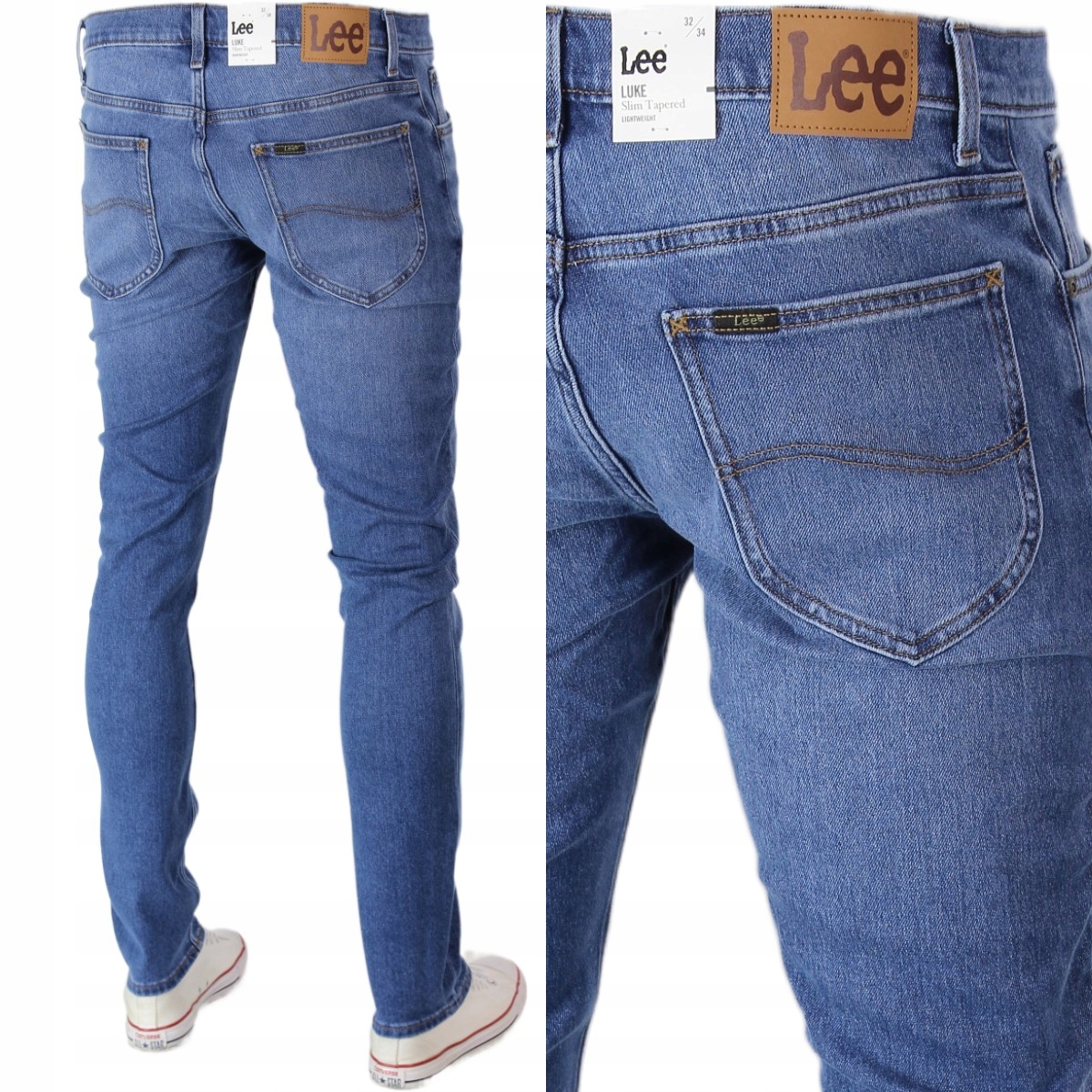 Lee Luke Slim Tapered Jeansy "armstrong " W31 L30