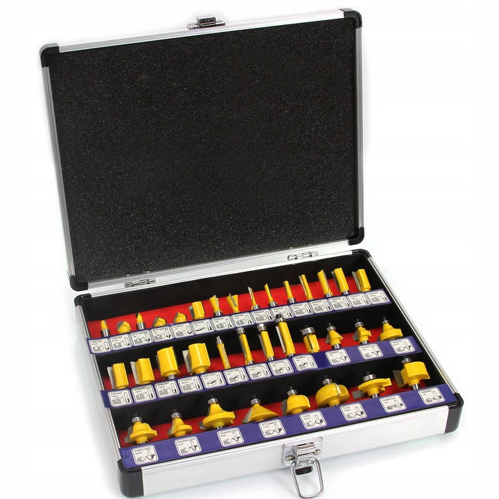 FREZY KSZTAŁTOWE ŁOŻYSKOWANE DO DREWNA 35el. 8mm Kod producenta M22550R