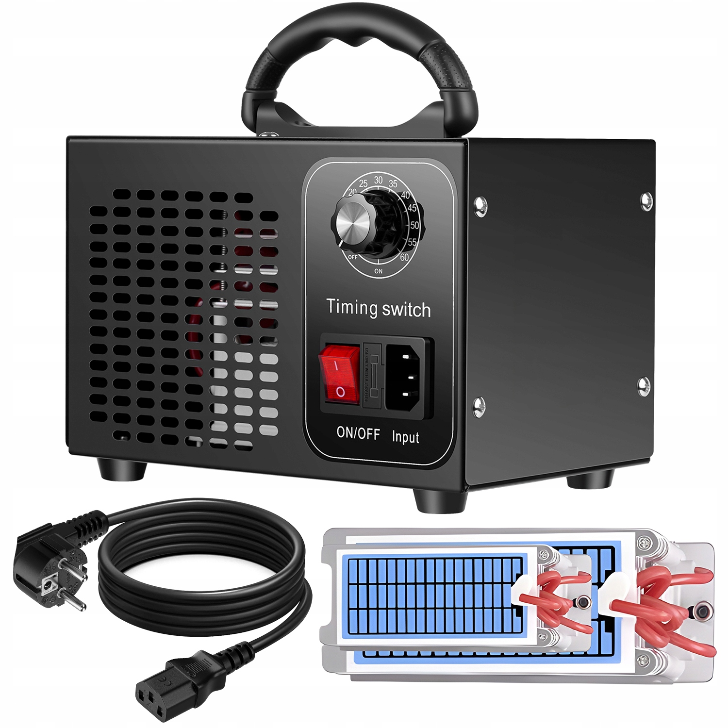 MOCNY GENERATOR OZONU OZONATOR 48g/h + TIMER