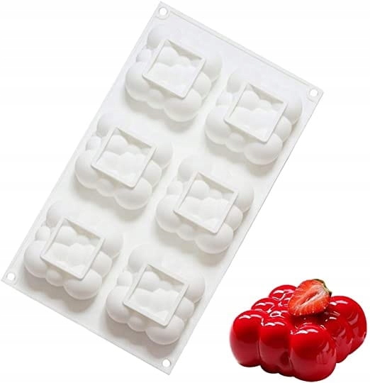 

Forma silikonowa do monoporcji Chmurka Chmura