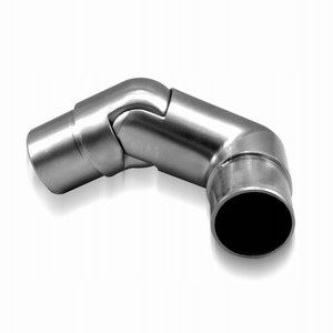 Kloubové Koleno 0°-70°, Pravé Ø42,4x2,0mm, Nerezové Broušení