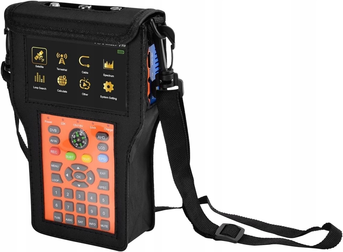 Detektor satelitarny V8 FINDER PRO miernik sygnału satelitarnego DVB L892 Model detektor satelitarny