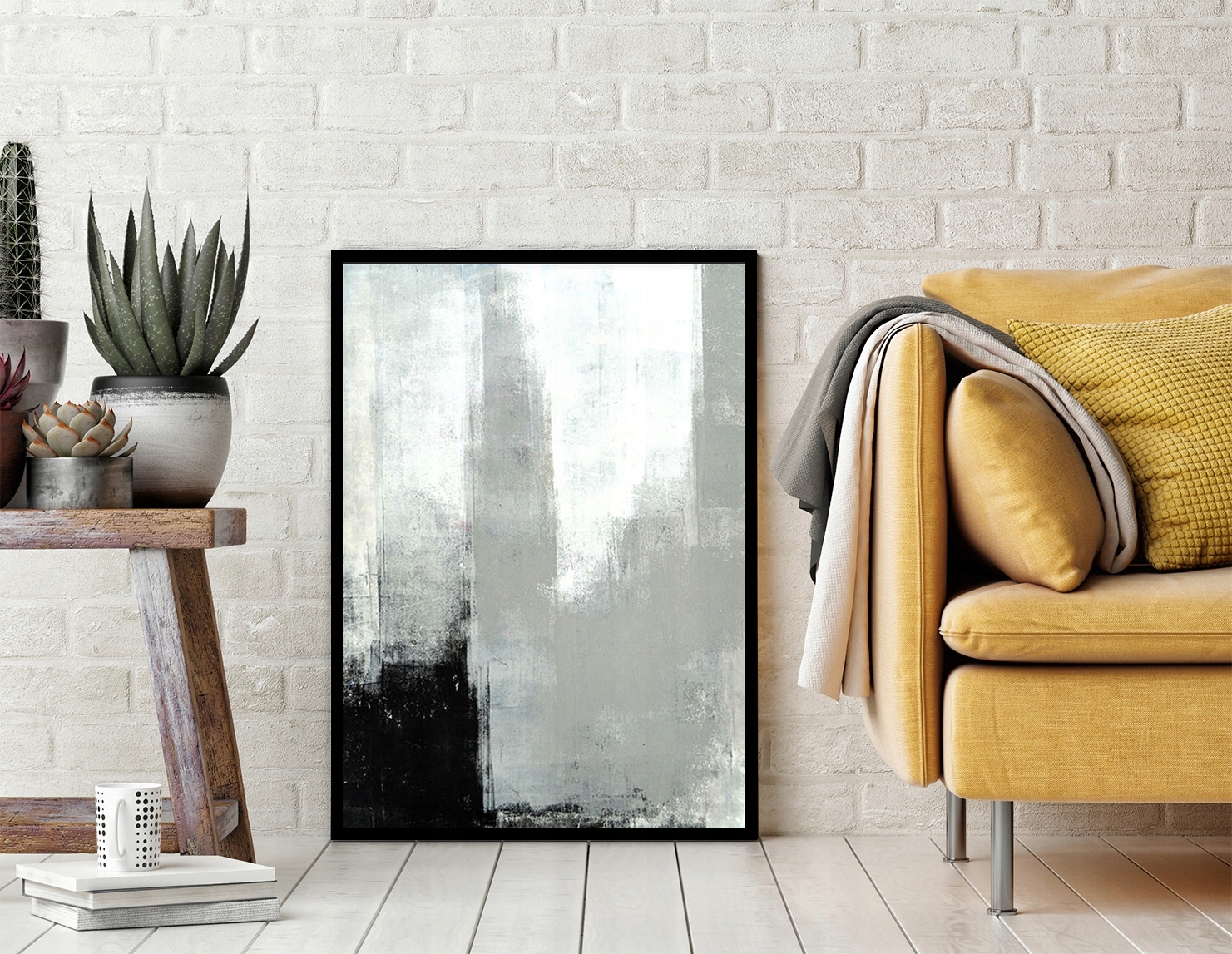 OBRAZ PLAKAT W RAMIE 53x73 cm Abstrakcja P1648 Liczba sztuk 1