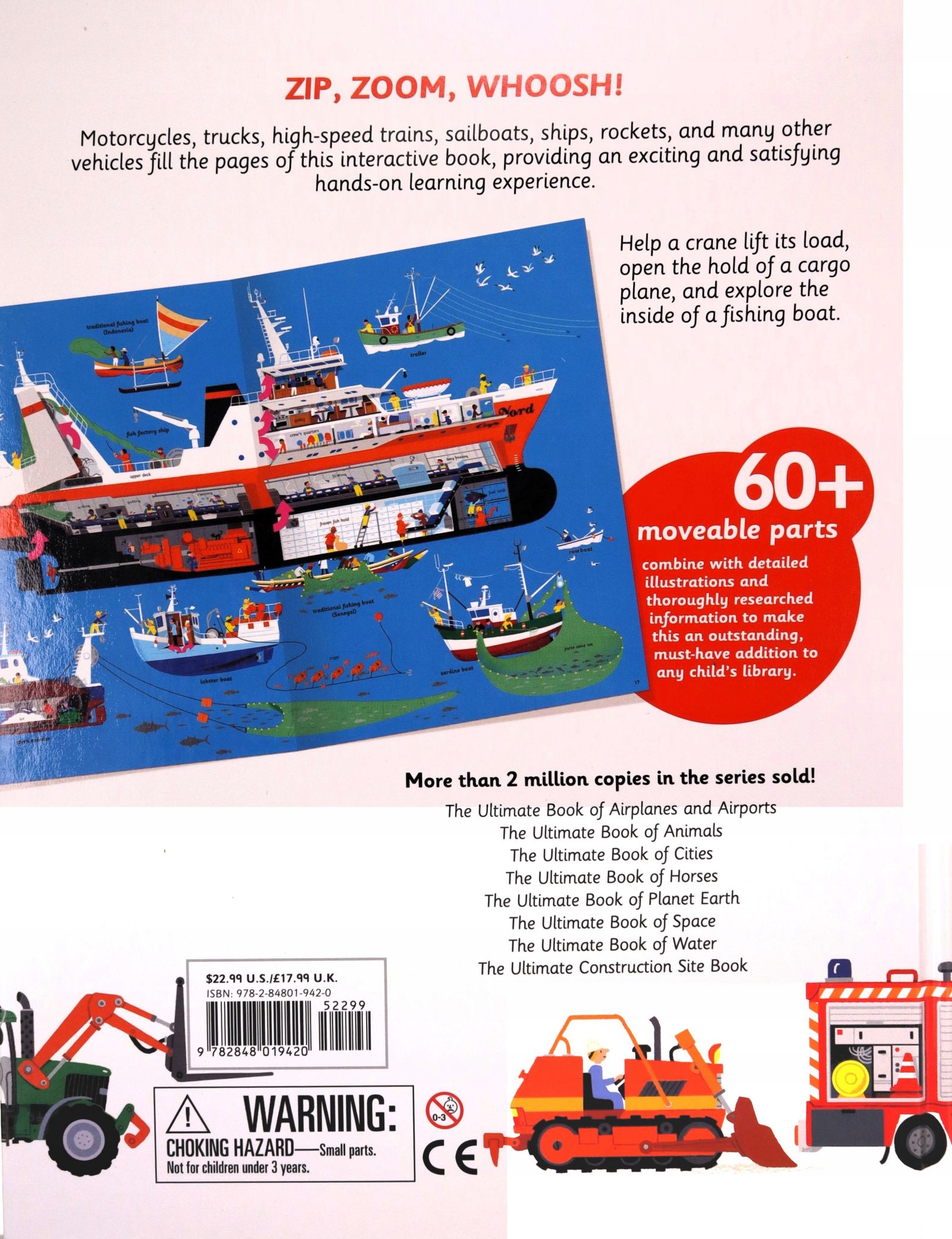 THE ULTIMATE BOOK OF VEHICLES: FROM AROUND THE WORLD: 1 - Didier Balicevic Stan opakowania oryginalne