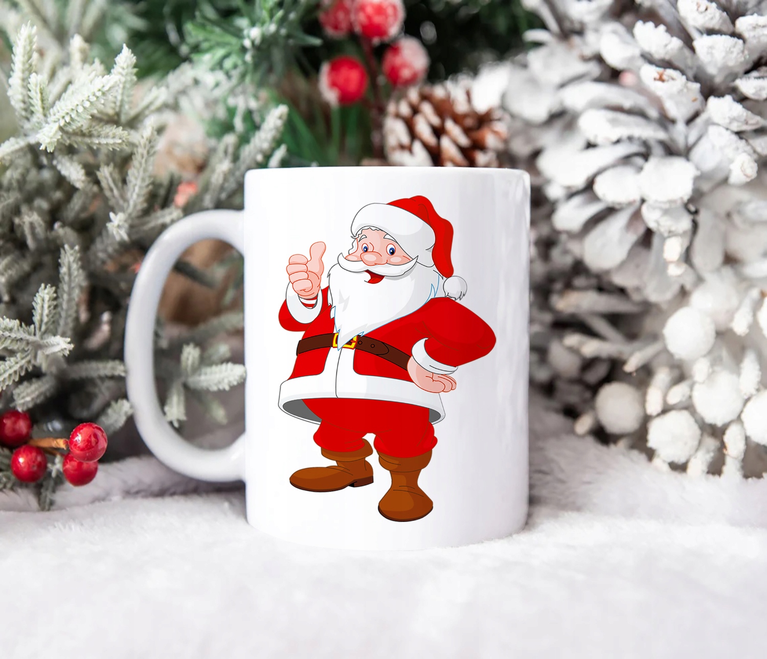 SUPER ŚWIĄTECZNY KUBEK PREZENT 330ml MIKOŁAJ Rodzaj kubek