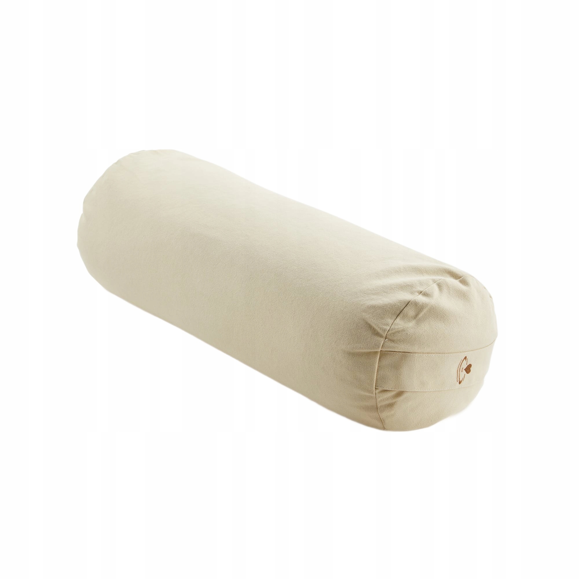 Wałek bolster do jogi myga beżowy