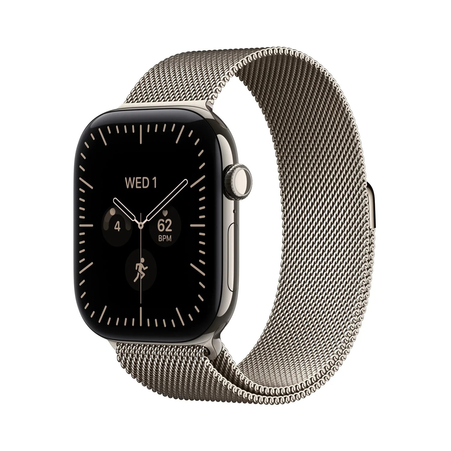 Apple Watch 12 GPS+Cell 46mm Titan prírodný náramok prírodný