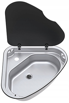 ZLEW ZLEWOZMYWAK STAL NIERDZEWNA THETFORD 48x48 cm