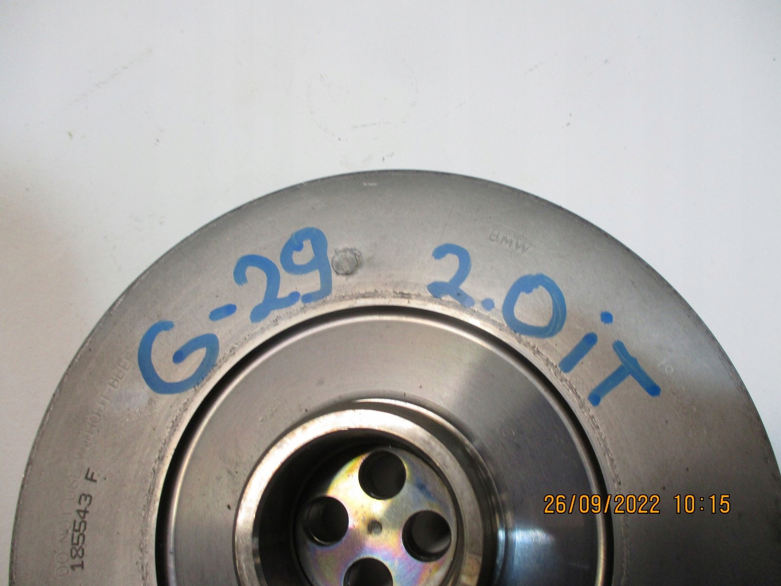 pulley BMW Z4 G29 2,0IT